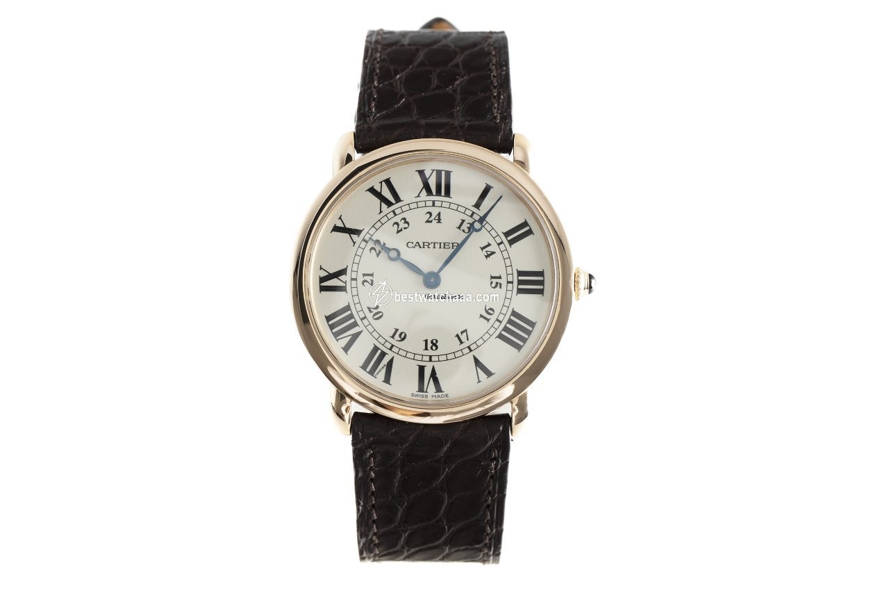 Cartier Ronde Louis Cartier Womens watch Manual winding Red gold 2889 - gallery