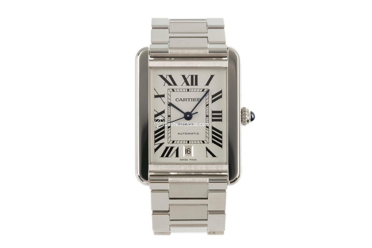 Cartier Tank Solo Mens watch Unisex Automatic Steel 3515 - gallery