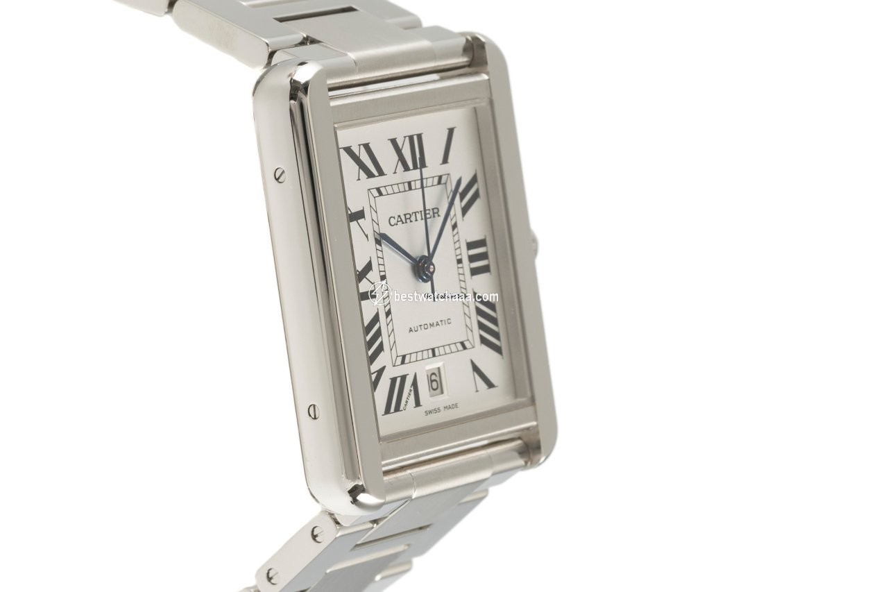 Cartier Tank Solo Mens watch Unisex Automatic Steel 3515 - gallery