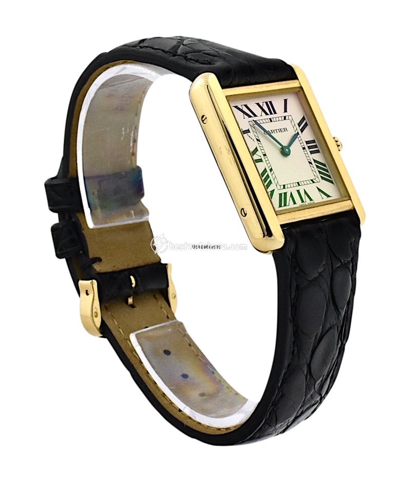 Cartier Tank Solo Womens watch Quartz Yellow gold 3168 - gallery
