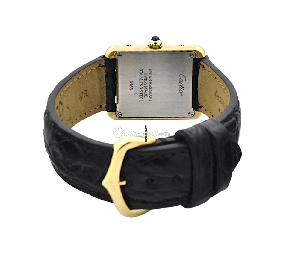 Cartier Tank Solo Womens watch Quartz Yellow gold 3168 - gallery