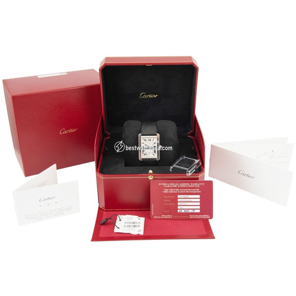 Cartier Tank Solo Mens watch Unisex Automatic Steel WSTA0029 - gallery