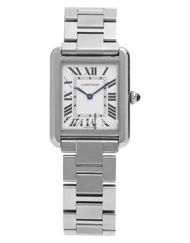 Cartier Tank Solo Mens watch Unisex Quartz Steel W5200013 3170 - gallery