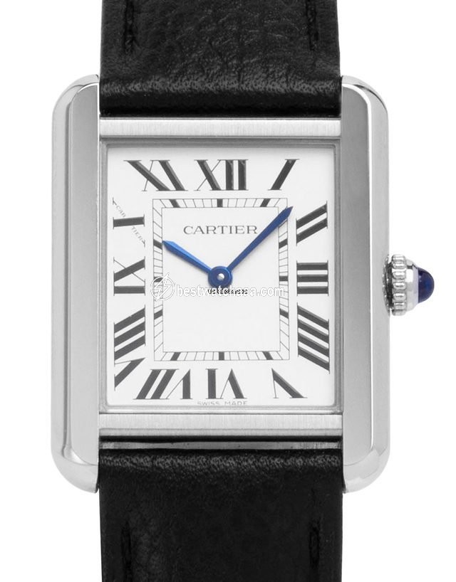 Cartier Tank Solo Mens watch Unisex Quartz Steel WSTA0030 3170