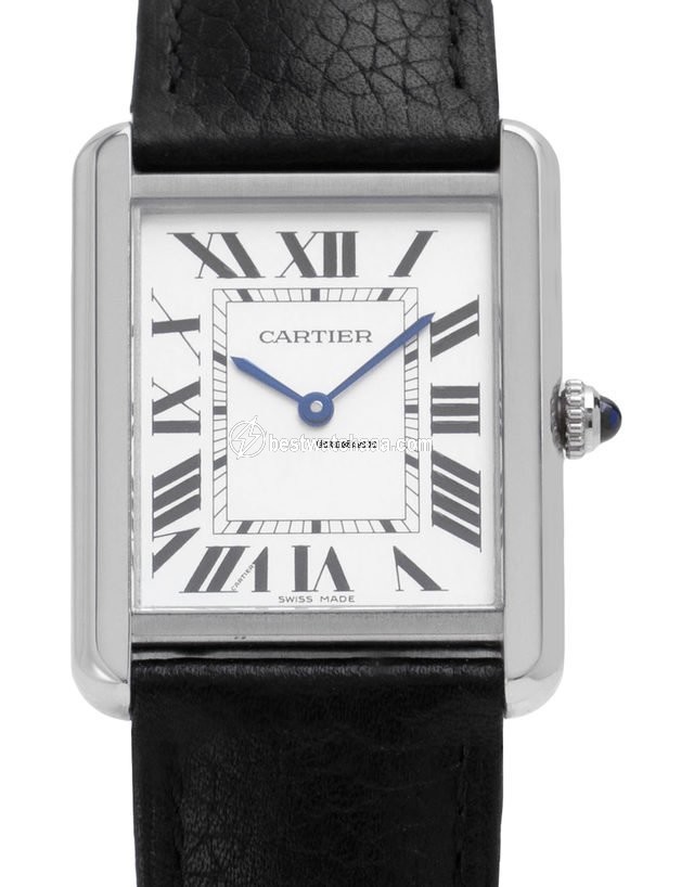 Cartier Tank Solo Mens watch Unisex Quartz Steel W5200003 3169