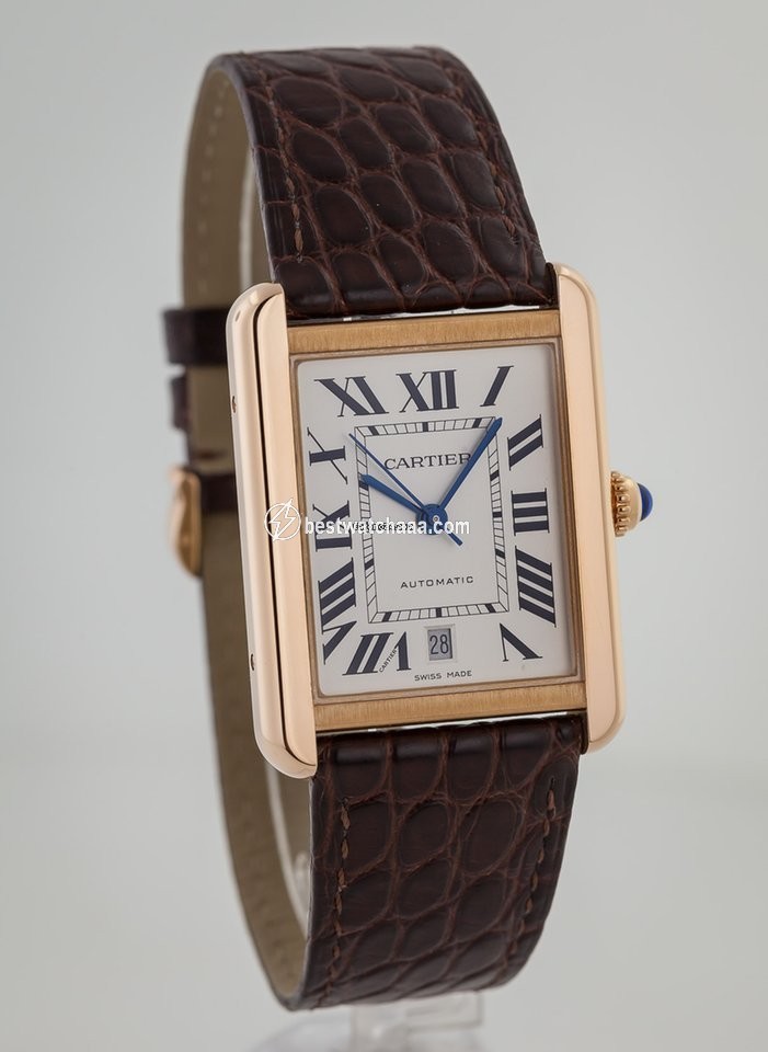 Cartier Tank Solo Mens watch Unisex Automatic Rose gold W5200026 - gallery