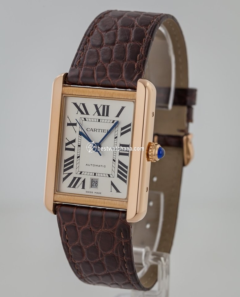 Cartier Tank Solo Mens watch Unisex Automatic Rose gold W5200026 - gallery