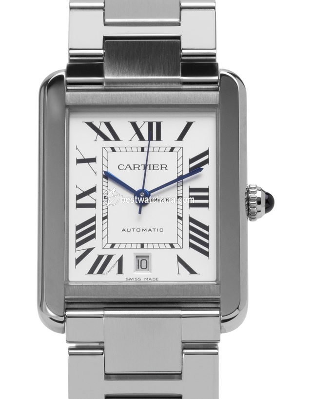 Cartier Tank Solo Mens watch Unisex Automatic Steel W5200028 3800