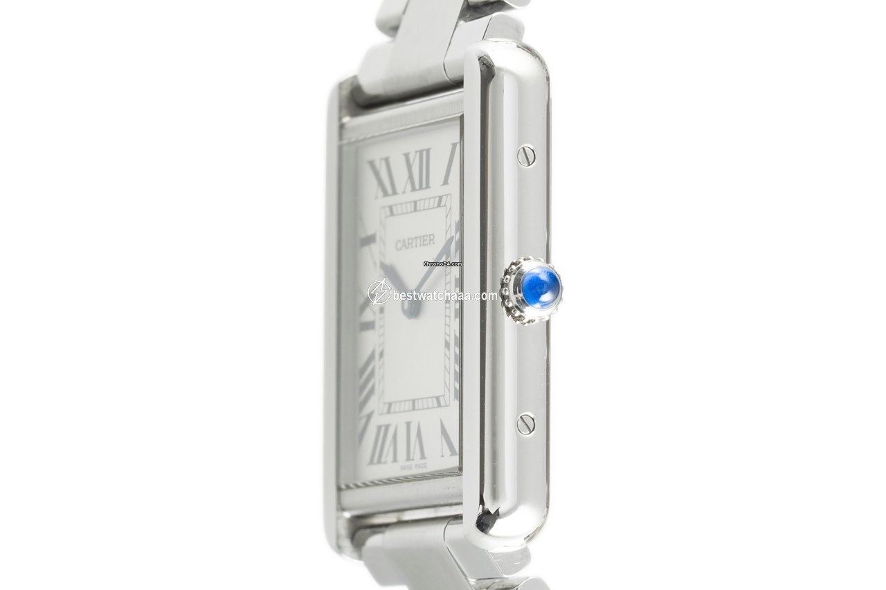 Cartier Tank Solo Mens watch Unisex Quartz Steel 3169 - gallery