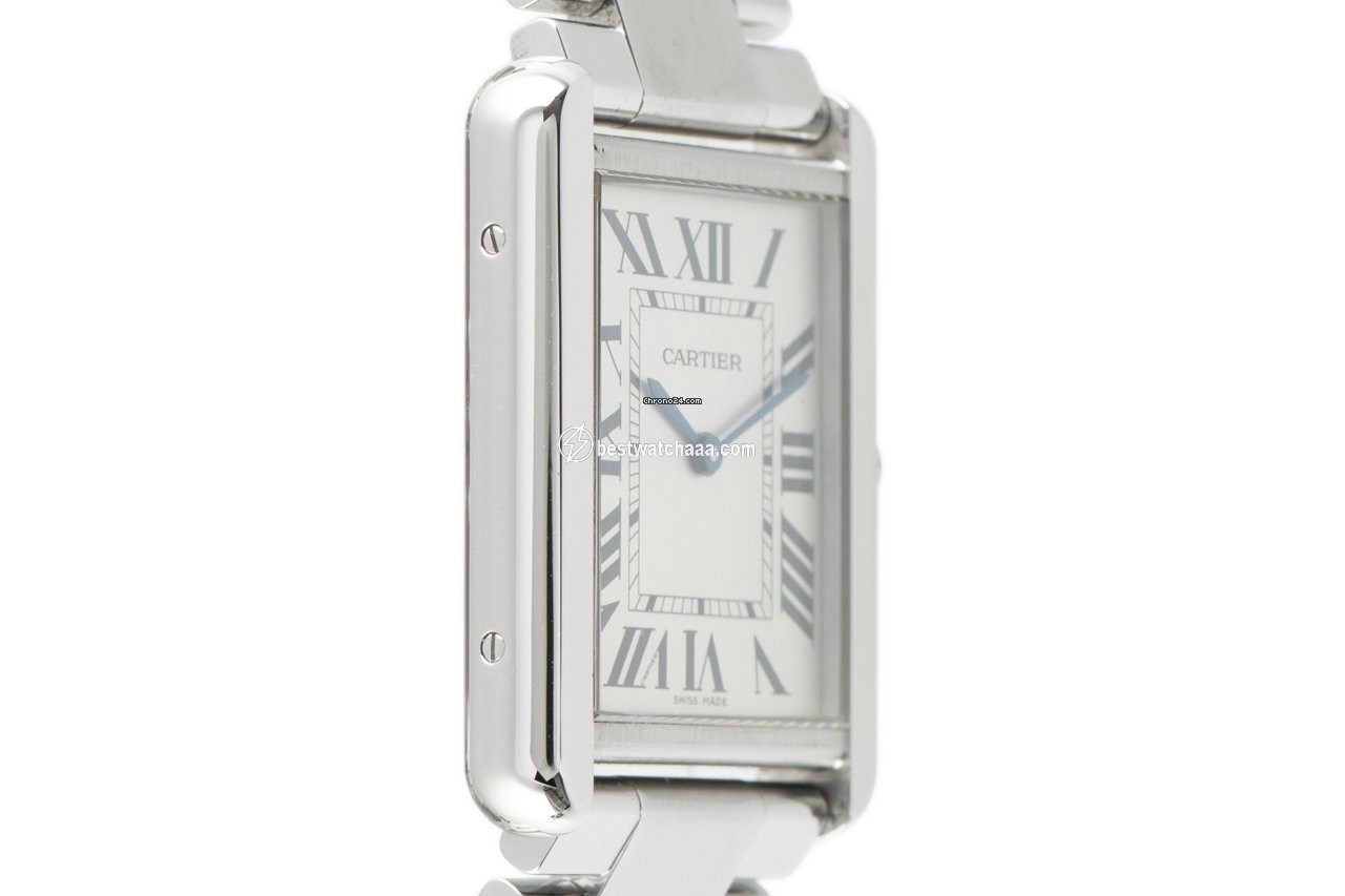 Cartier Tank Solo Mens watch Unisex Quartz Steel 3169 - gallery