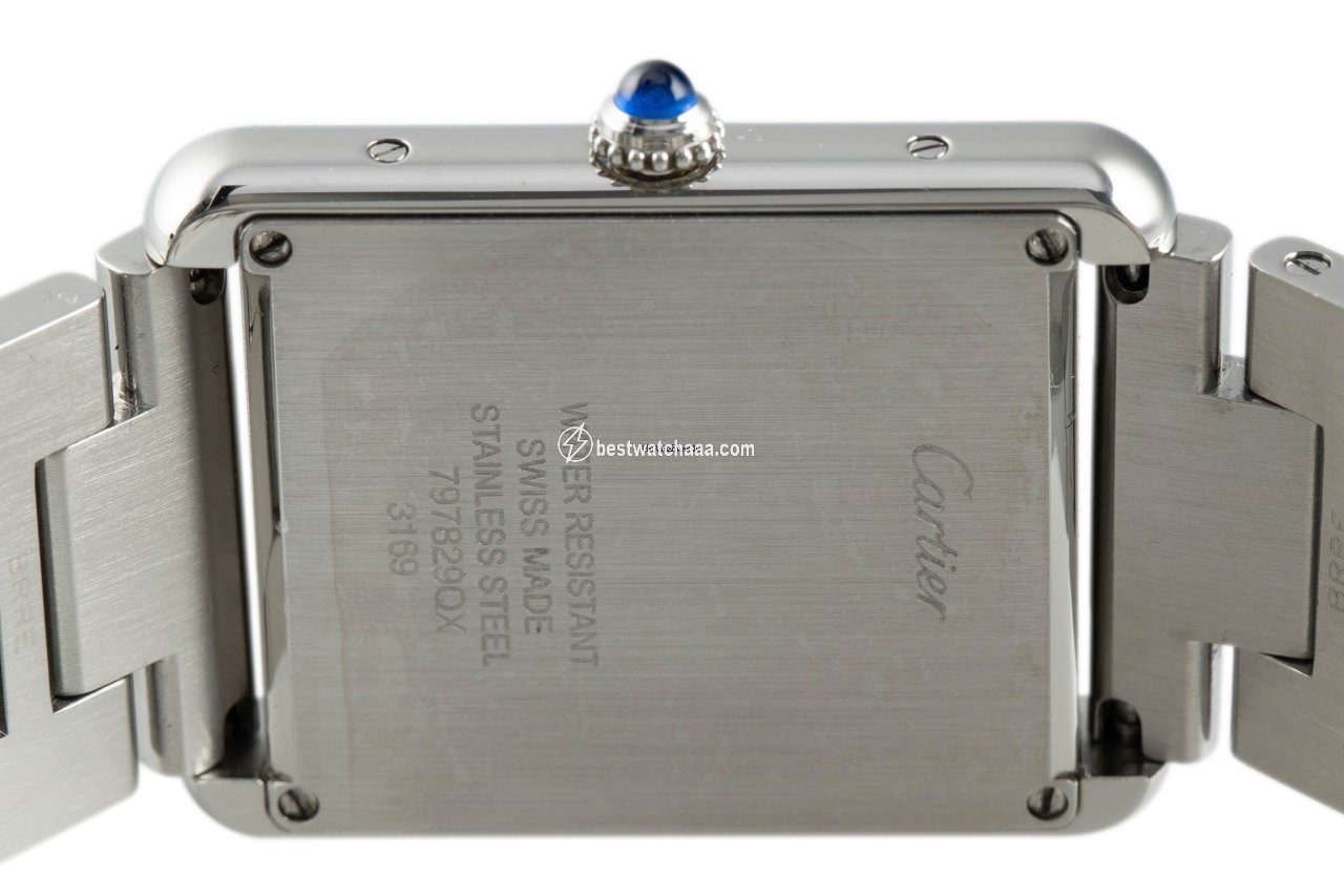 Cartier Tank Solo Mens watch Unisex Quartz Steel 3169 - gallery