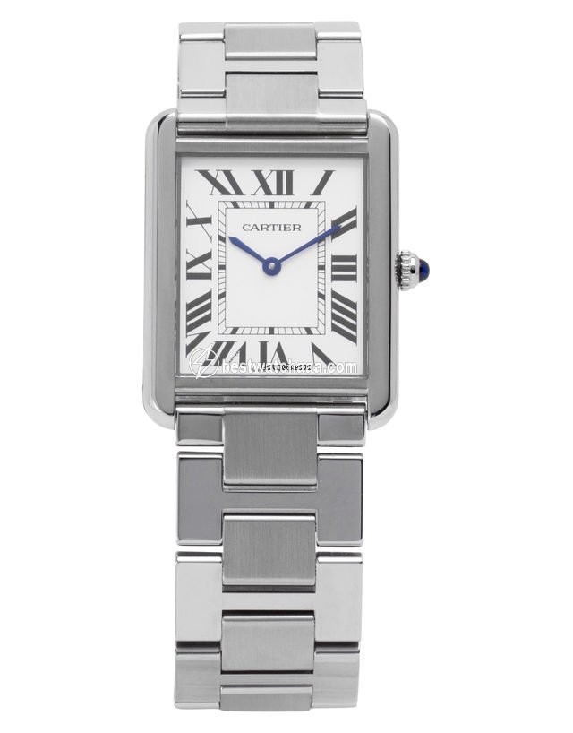 Cartier Tank Solo Mens watch Unisex Quartz Steel W5200014 3169 - gallery