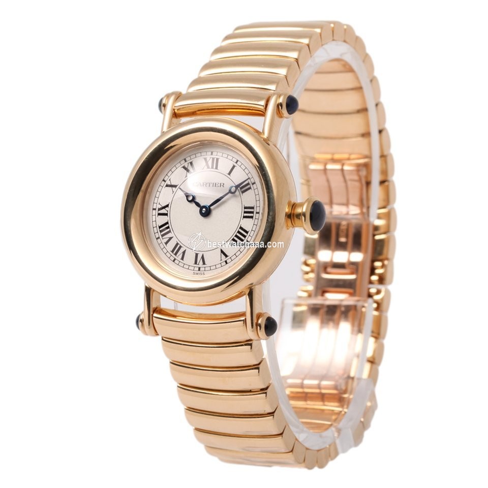 Cartier Diabolo Womens watch Quartz Yellow gold 1440 - gallery