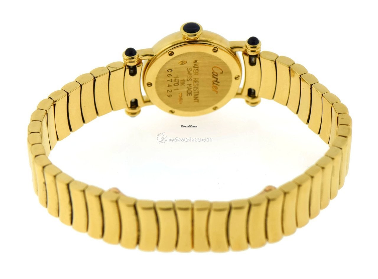 Cartier Diabolo Womens watch Quartz Yellow gold 1470 - gallery