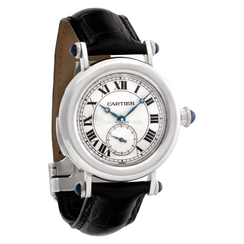 Cartier Diabolo Mens watch Unisex Manual winding Platinum 1462 - gallery