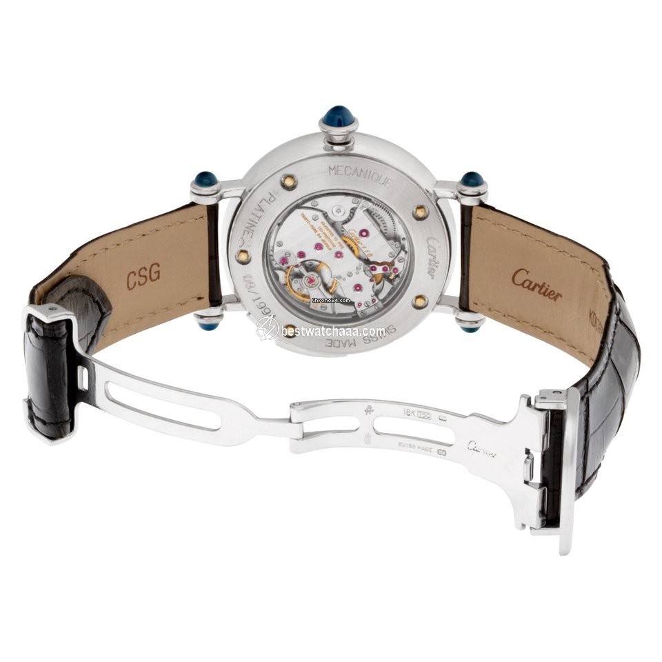 Cartier Diabolo Mens watch Unisex Manual winding Platinum 1462 - gallery