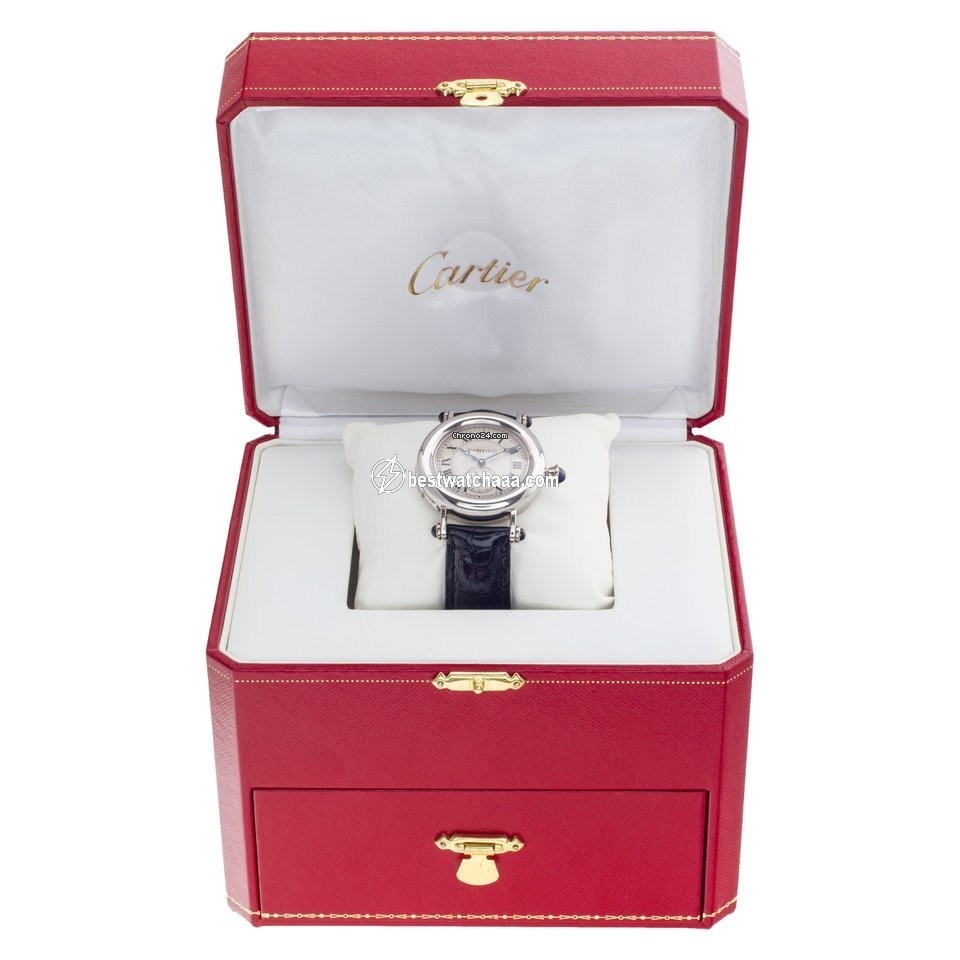 Cartier Diabolo Mens watch Unisex Manual winding Platinum 1462 - gallery