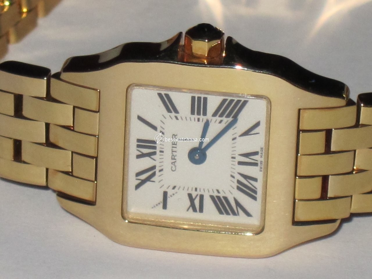 Cartier Santos Demoiselle Womens watch Quartz Yellow gold W25063X9