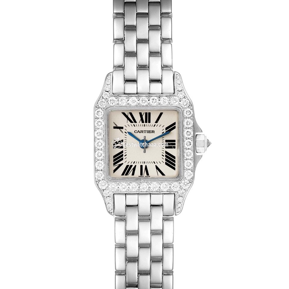 Cartier Santos Demoiselle Womens watch Quartz White gold WF9005Y8