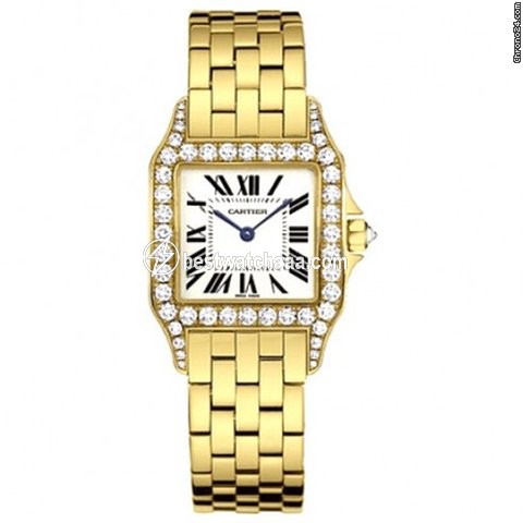 Cartier Santos Demoiselle Womens watch Quartz Yellow gold WF9002Y7 - gallery