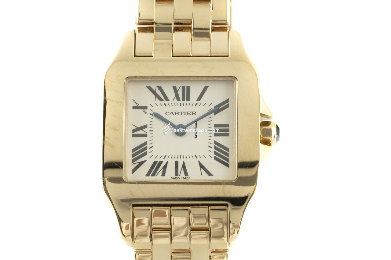 Cartier Santos Demoiselle Mens watch Unisex Quartz Yellow gold W25062X9