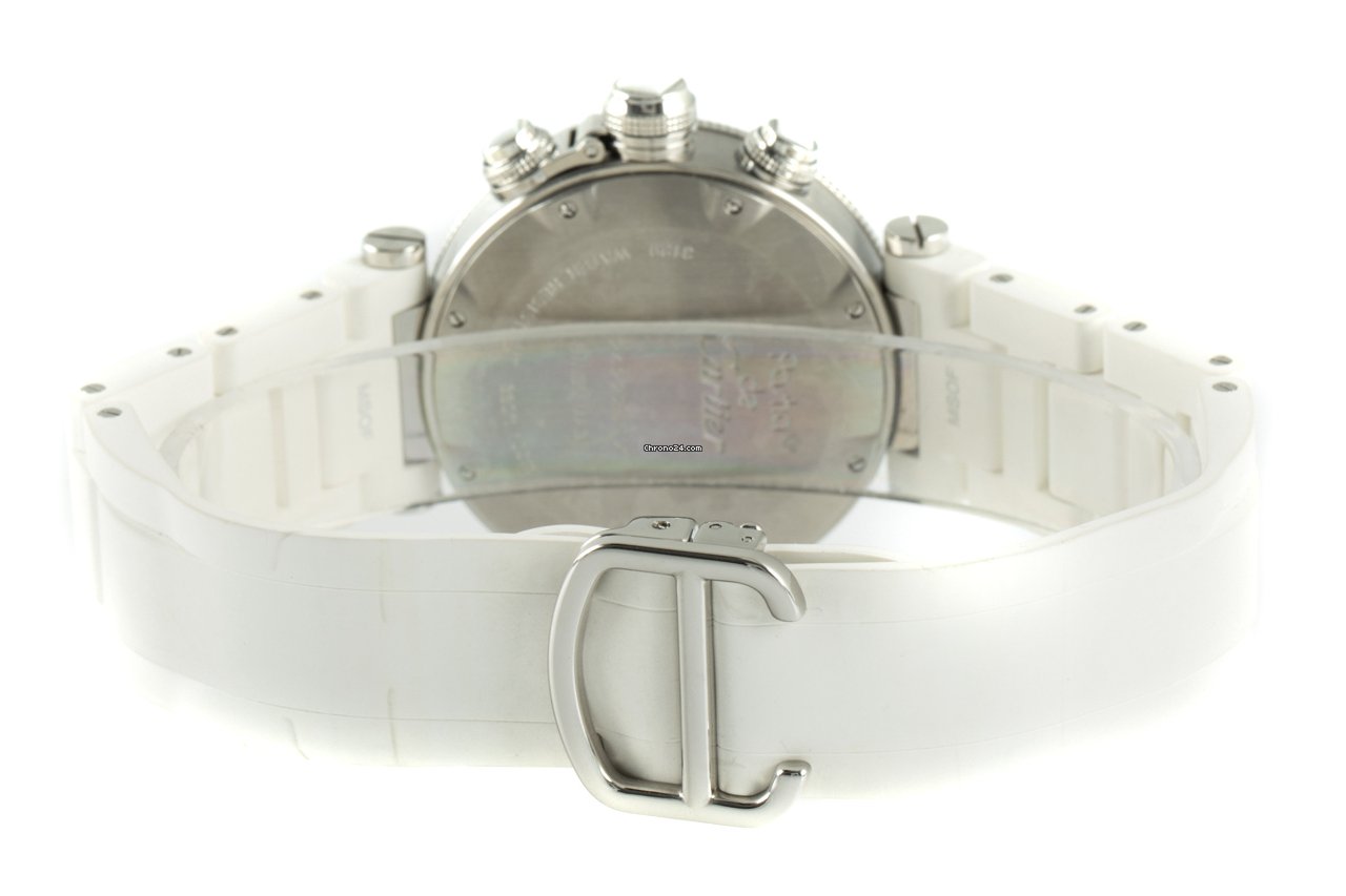 Cartier Pasha Seatimer Womens watch Quartz Steel 3129 - gallery