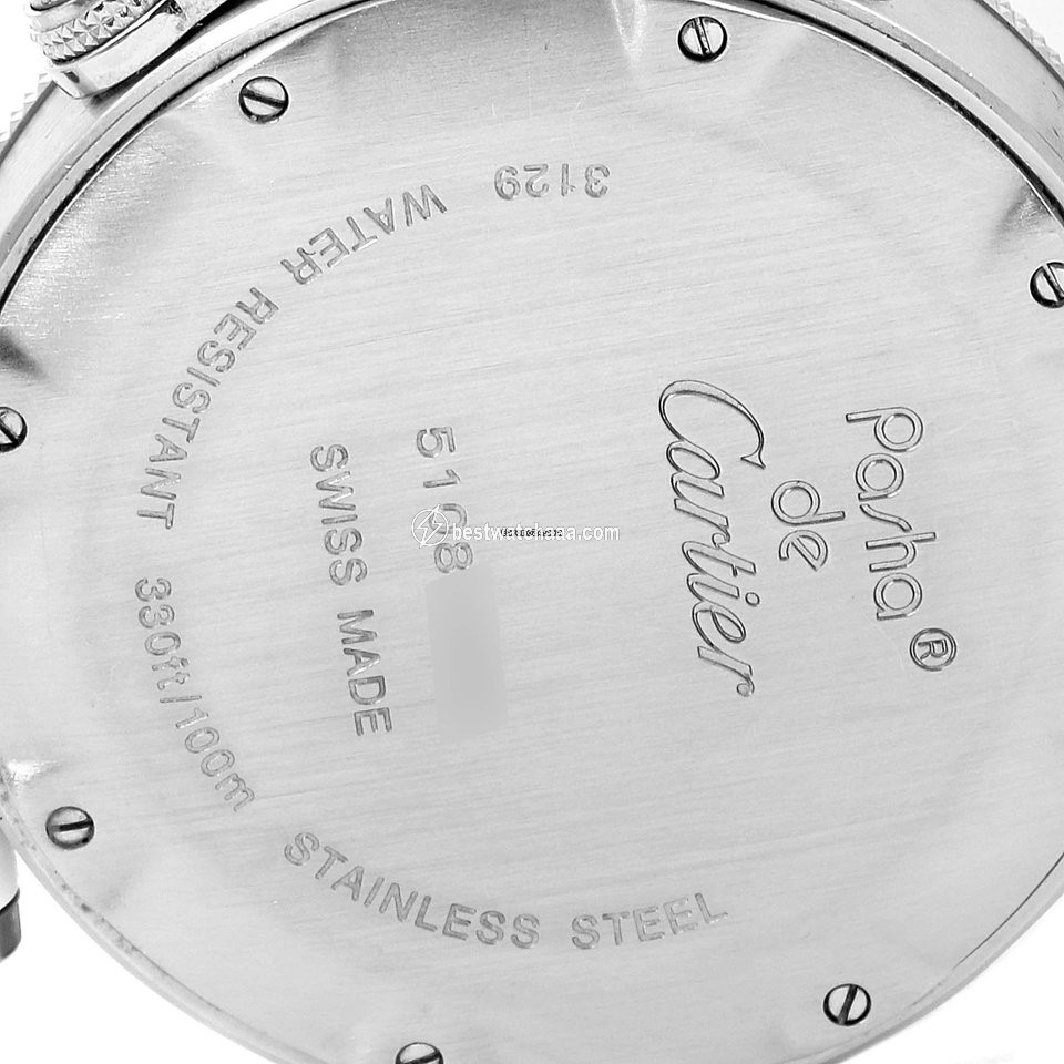Cartier Pasha Seatimer Mens watch Unisex Quartz Steel W3140005 - gallery