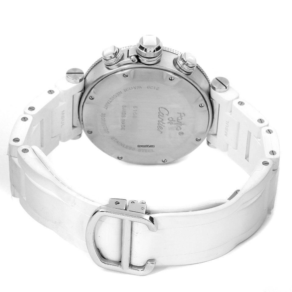 Cartier Pasha Seatimer Mens watch Unisex Quartz Steel W3140005 - gallery