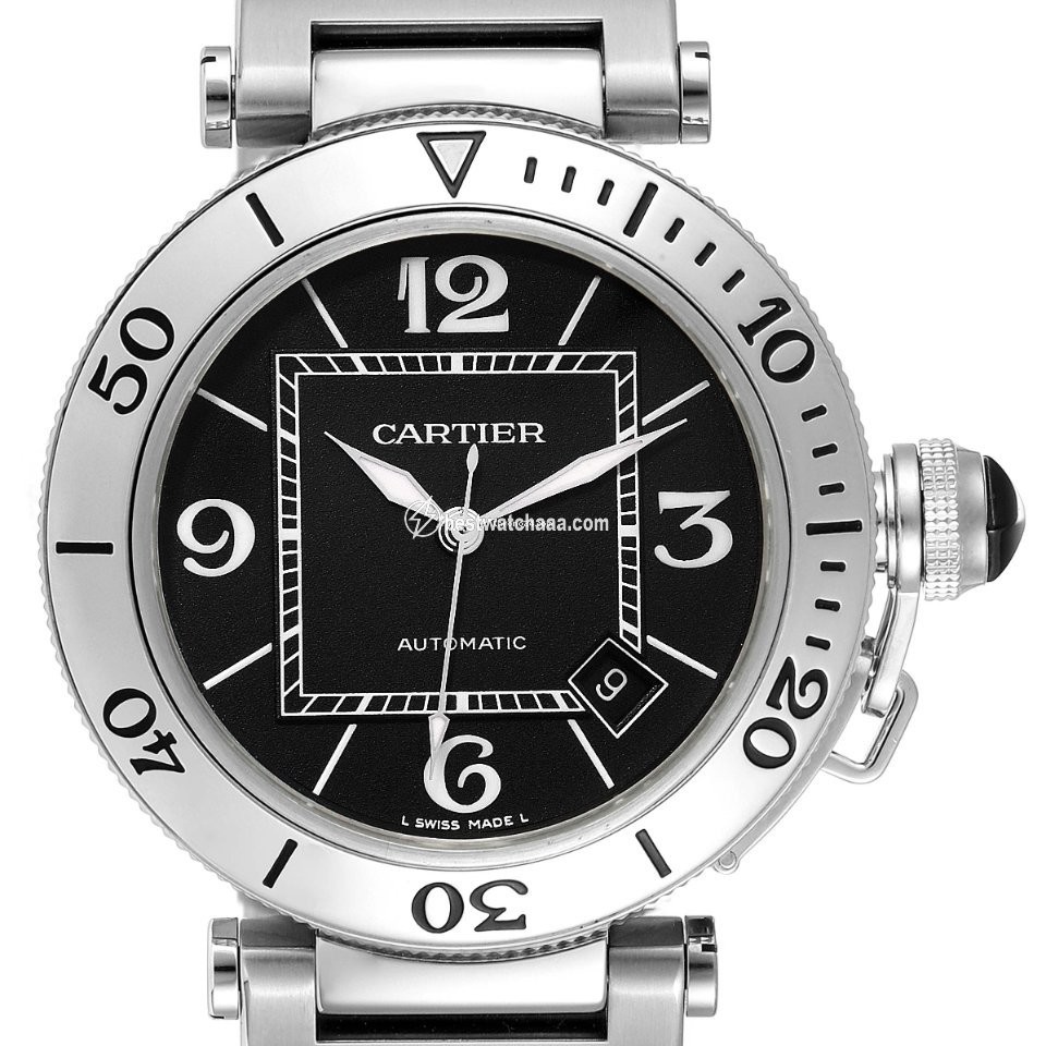 Cartier Pasha Seatimer Mens watch Unisex Automatic Steel W31077M7