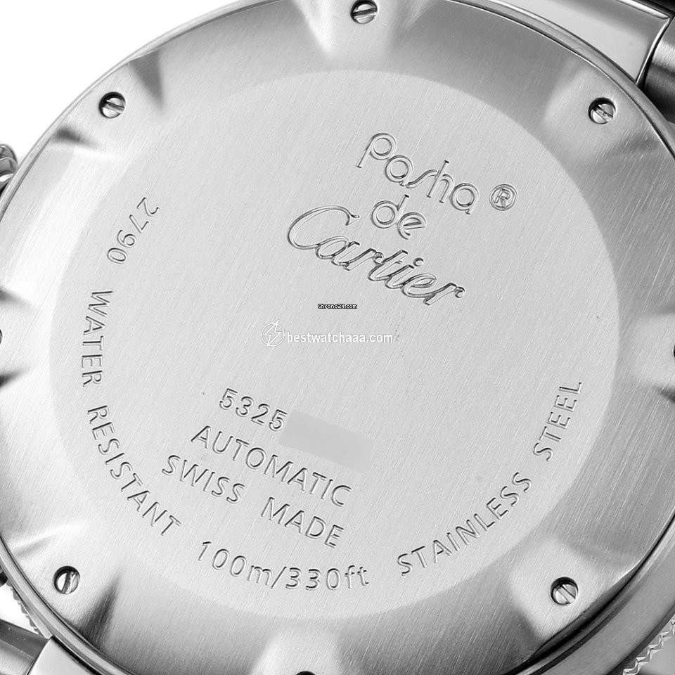 Cartier Pasha Seatimer Mens watch Unisex Automatic Steel W31077M7 - gallery