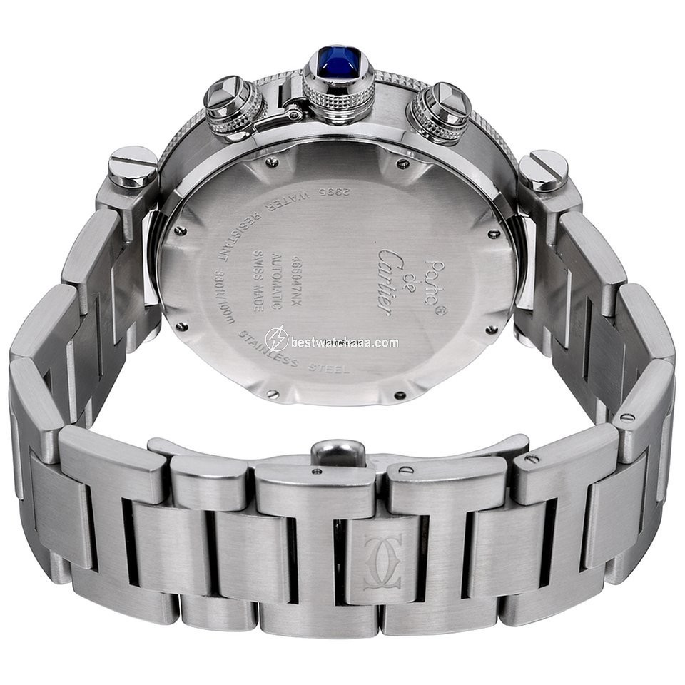 Cartier Pasha Seatimer Mens watch Unisex Automatic Steel W31089M7 - gallery