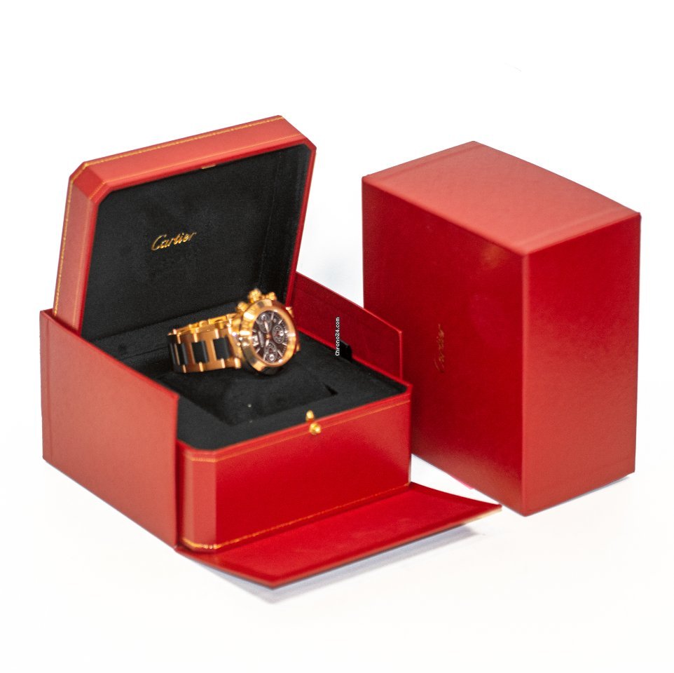 Cartier Pasha Seatimer Mens watch Unisex Automatic Rose gold W301980M  3066 - gallery