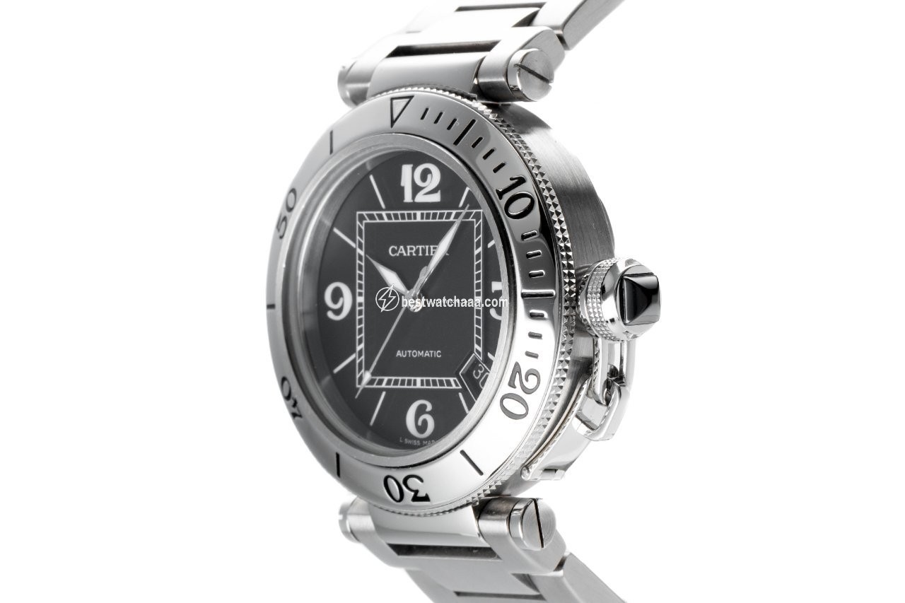 Cartier Pasha Seatimer Mens watch Unisex Automatic Steel 2790 - gallery