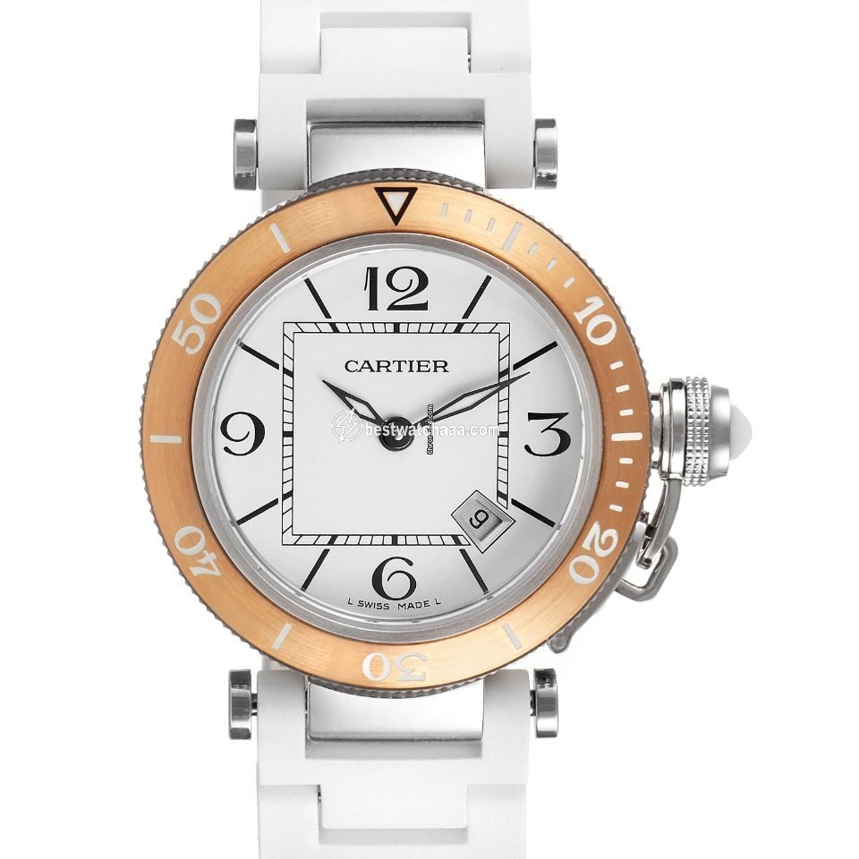 Cartier Pasha Seatimer Mens watch Unisex Quartz Steel W3140001 - gallery