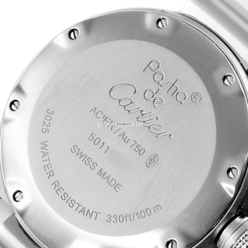 Cartier Pasha Seatimer Mens watch Unisex Quartz Steel W3140001 - gallery