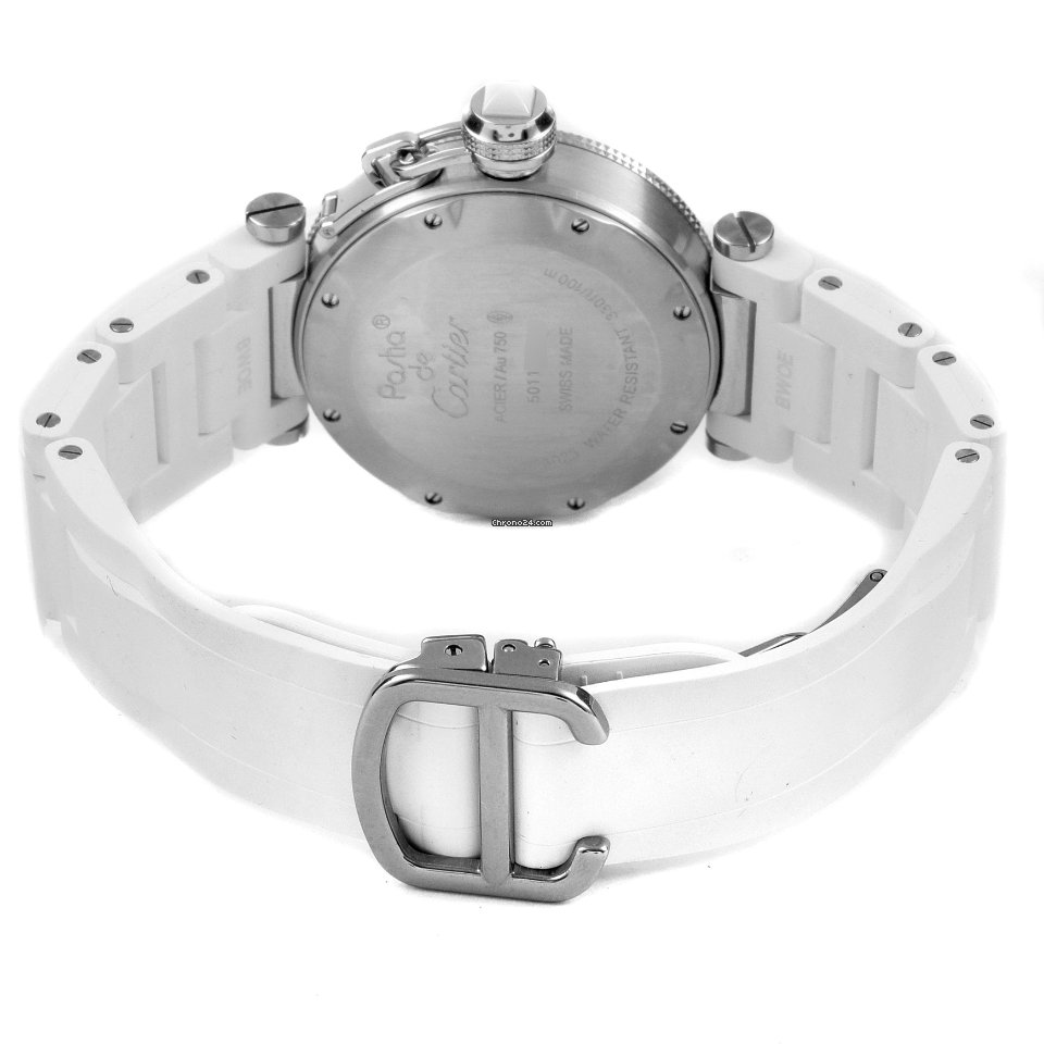 Cartier Pasha Seatimer Mens watch Unisex Quartz Steel W3140001 - gallery