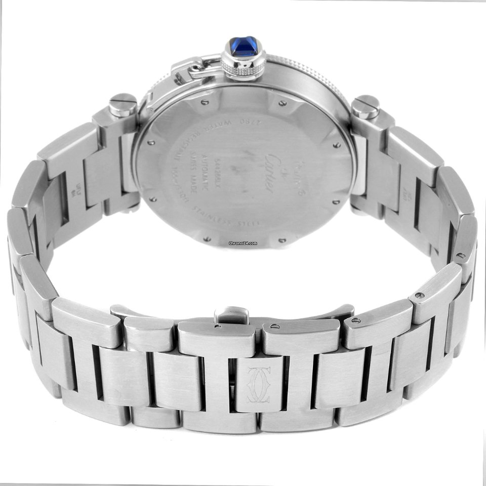 Cartier Pasha Seatimer Mens watch Unisex Automatic Steel W31080M7 - gallery