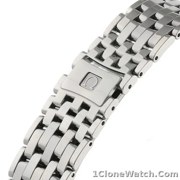 Omega De Ville Women Automatic Blue Stainless Steel Watch O42410332053001