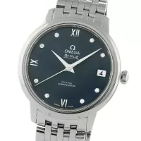 Omega De Ville Women Automatic Blue Stainless Steel Watch O42410332053001 - view 5