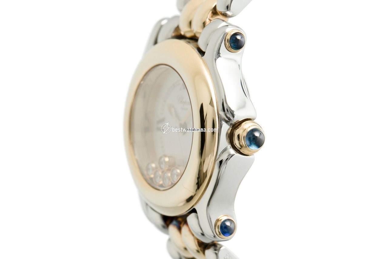 Chopard Happy Sport Womens watch Quartz Gold Steel 27 8251-23 - gallery