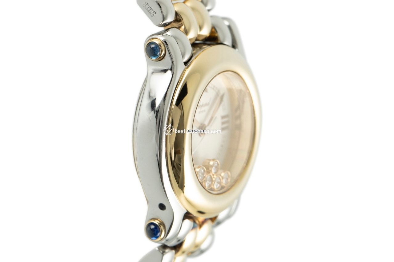 Chopard Happy Sport Womens watch Quartz Gold Steel 27 8251-23 - gallery
