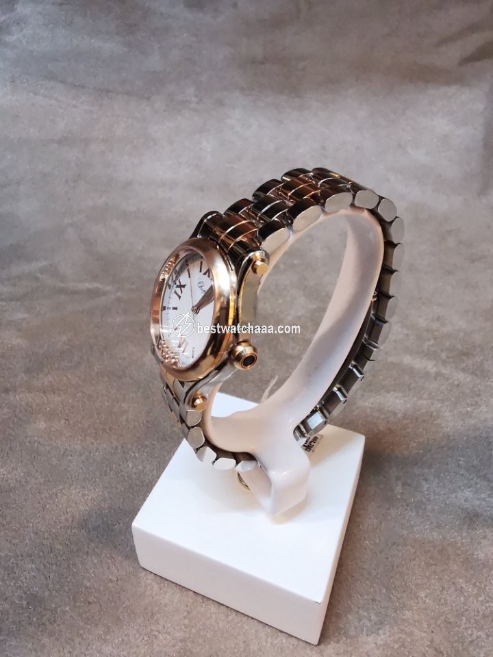 Chopard Happy Sport Womens watch Quartz Gold Steel 278590-6002 - gallery