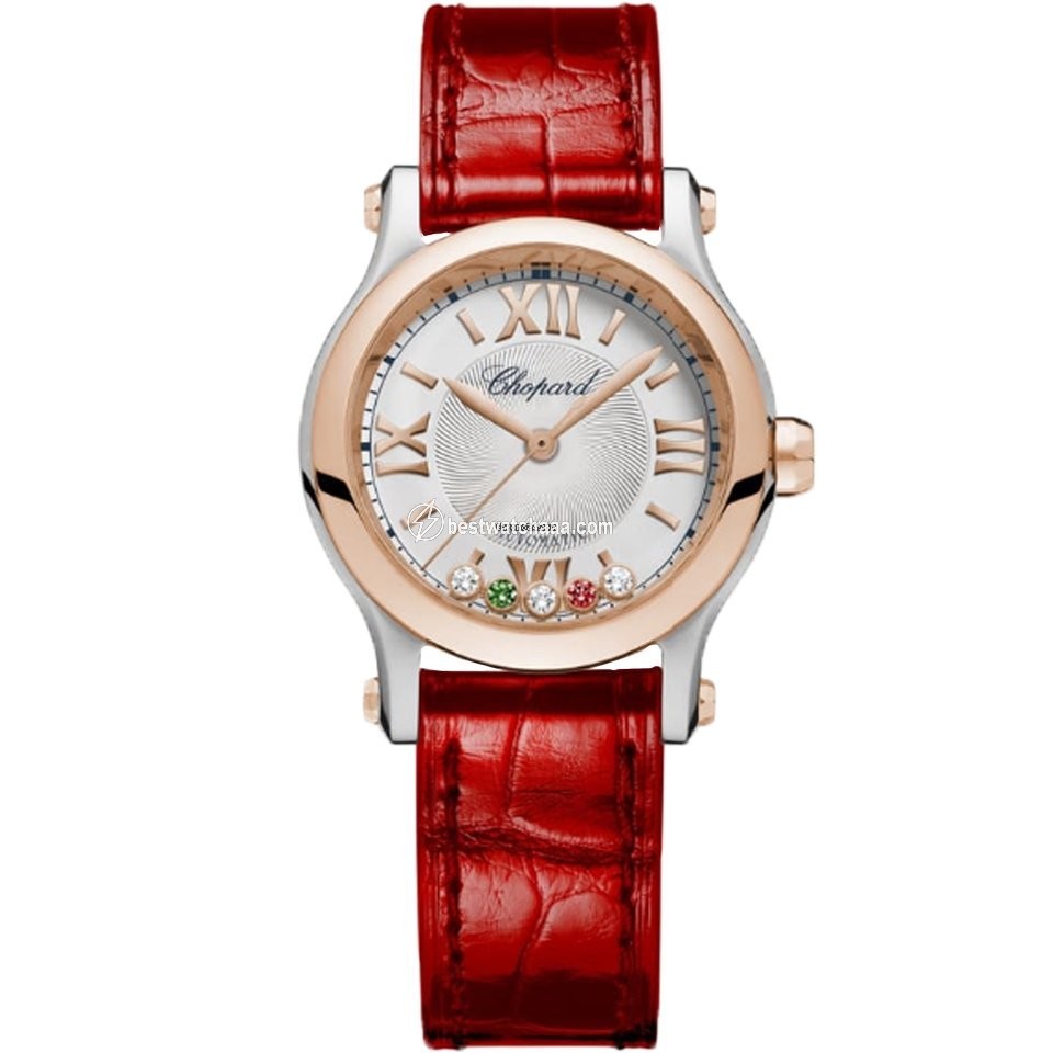 Chopard Happy Sport Womens watch Automatic Gold Steel 278573-6028 - gallery