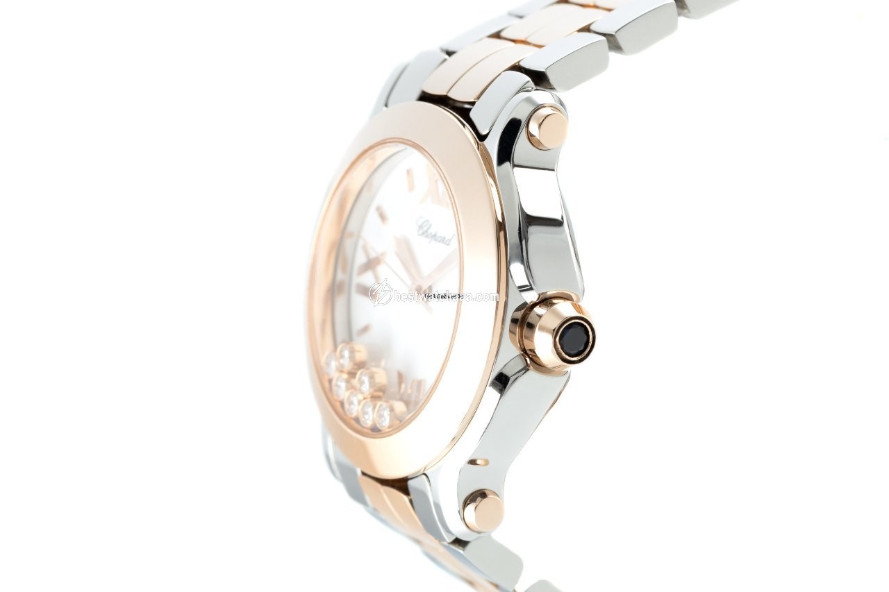 Chopard Happy Sport Womens watch Quartz Gold Steel 27 8488 - gallery