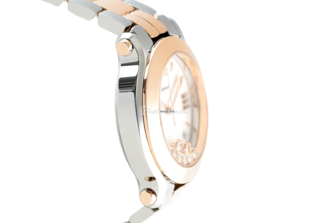 Chopard Happy Sport Womens watch Quartz Gold Steel 27 8488 - gallery
