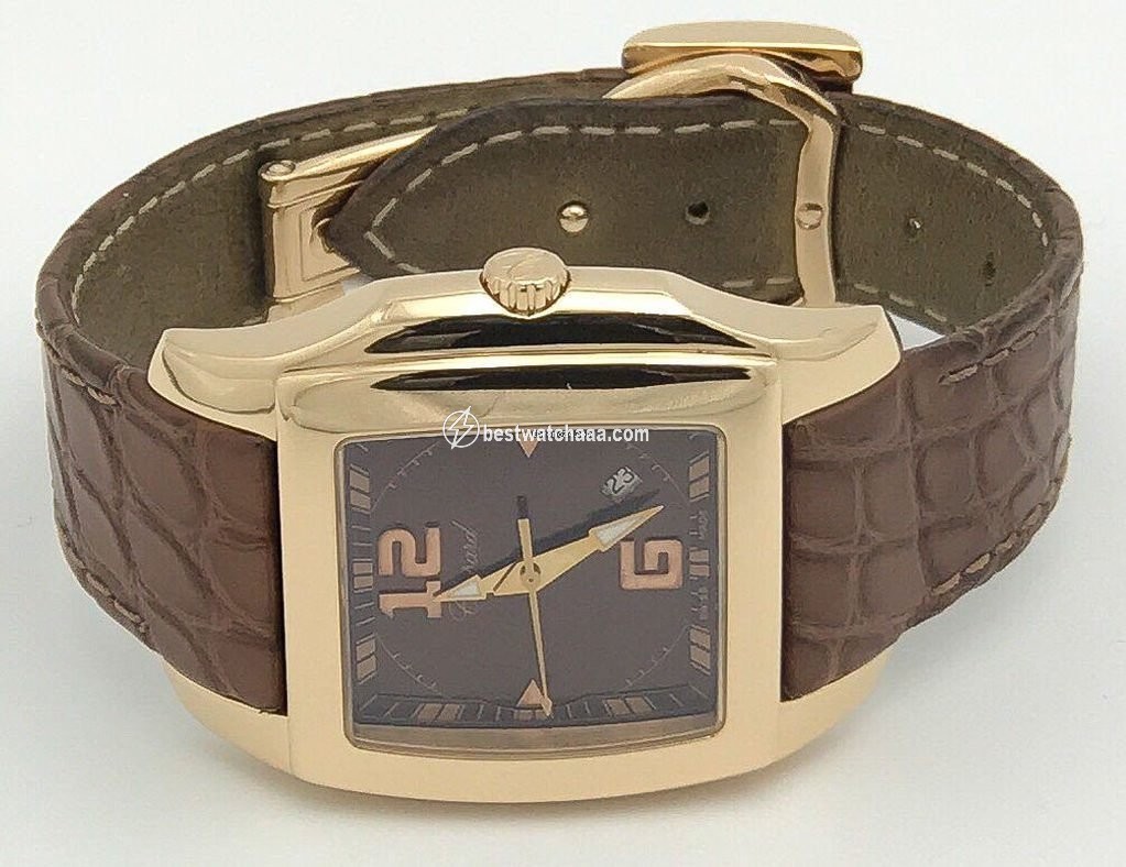 Chopard Two O Ten Mens watch Unisex Quartz Rose gold 127468-5003