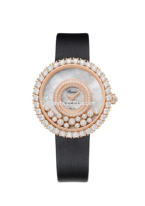 Chopard Happy Diamonds Womens watch Quartz Rose gold 204445-5001