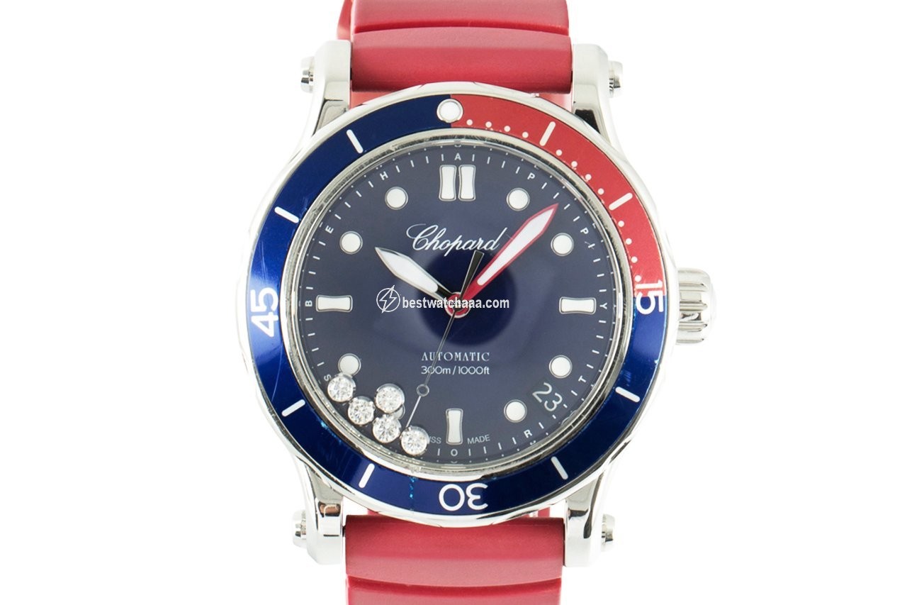 Chopard Happy Diamonds Womens watch Automatic Steel 278587-3002
