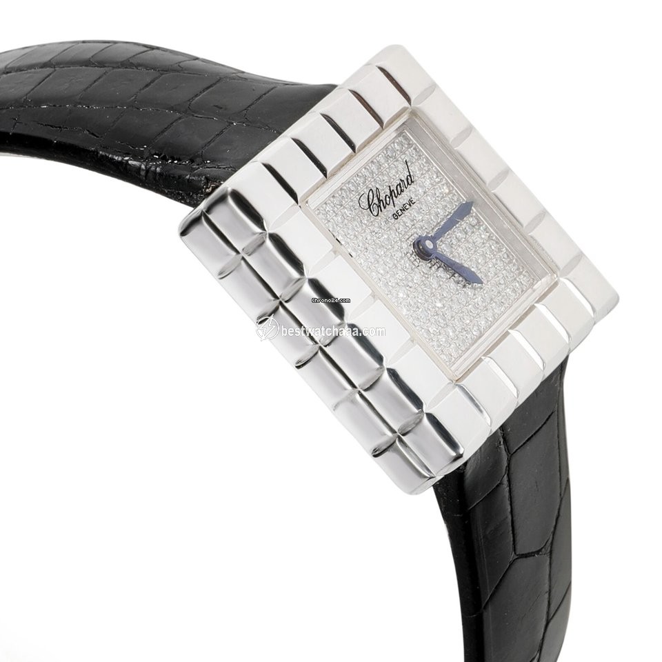 Chopard Ice Cube Womens watch Quartz White gold 127407 1003 - gallery