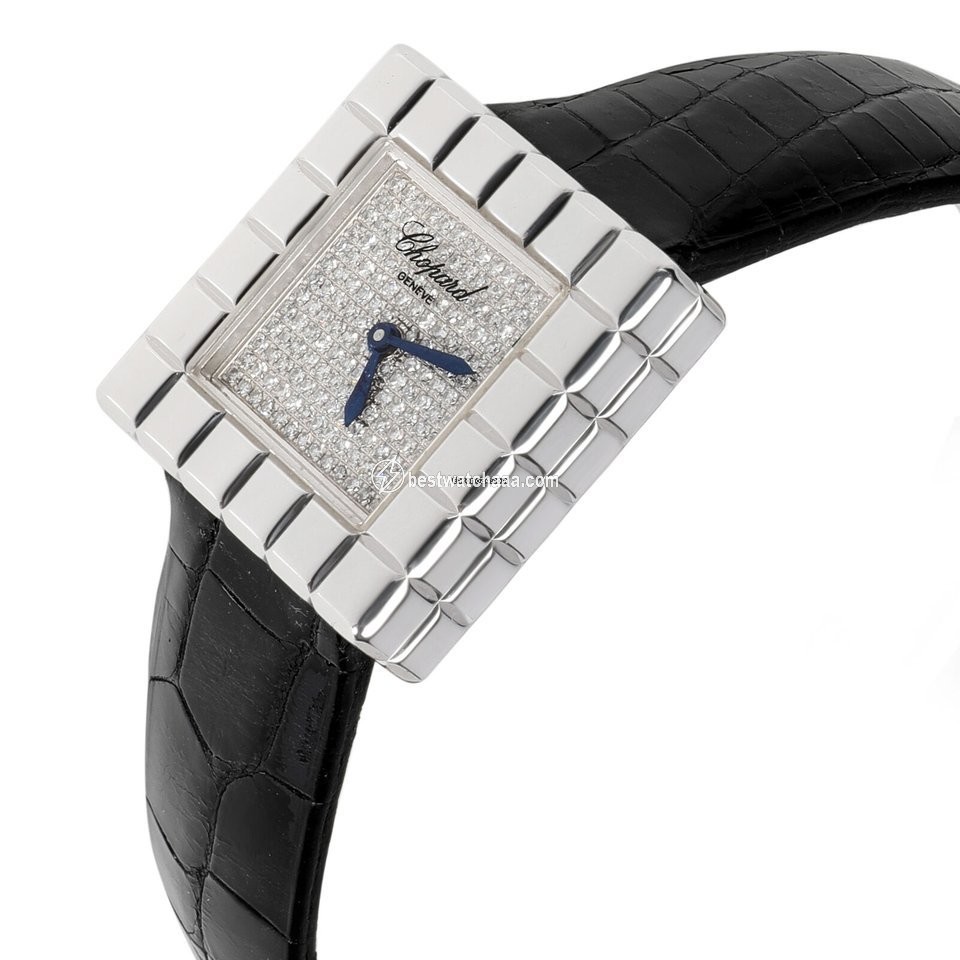 Chopard Ice Cube Womens watch Quartz White gold 127407 1003 - gallery